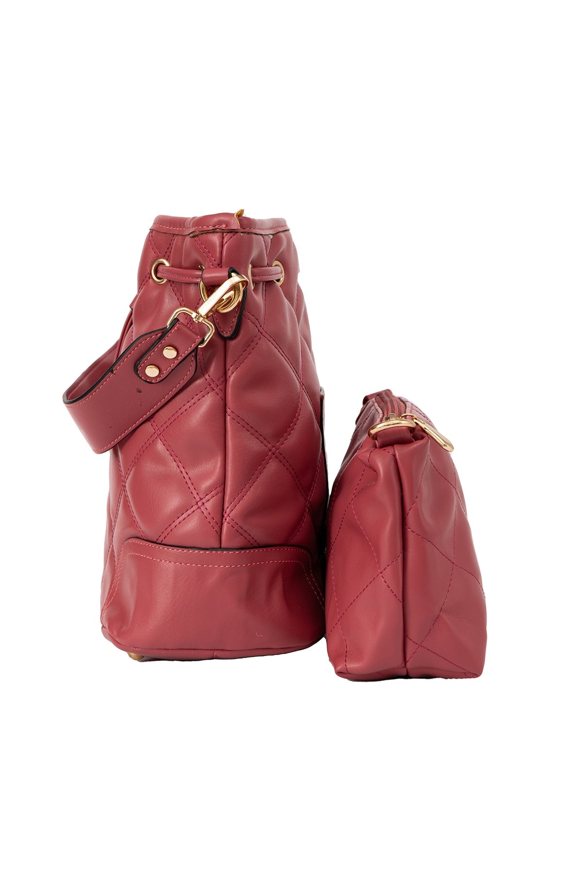 Lucchi Italy Women's Handbag Design - Hot Pink