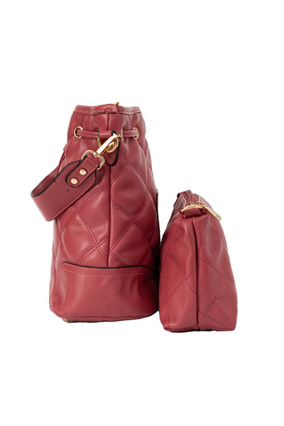 Lucchi Italy Women's Handbag Design - Hot Pink
