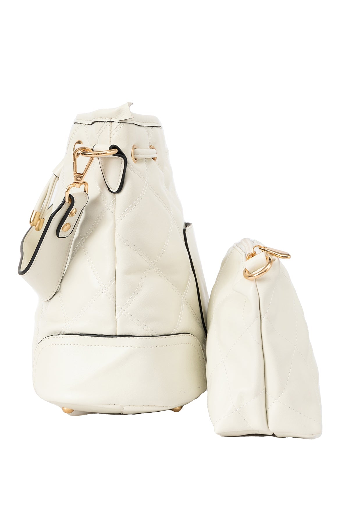 Lucchi Italy Women's Handbag Design - Off White Style 5