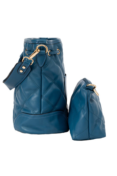 Lucchi Italy Women's Handbag Design - Turquoise
