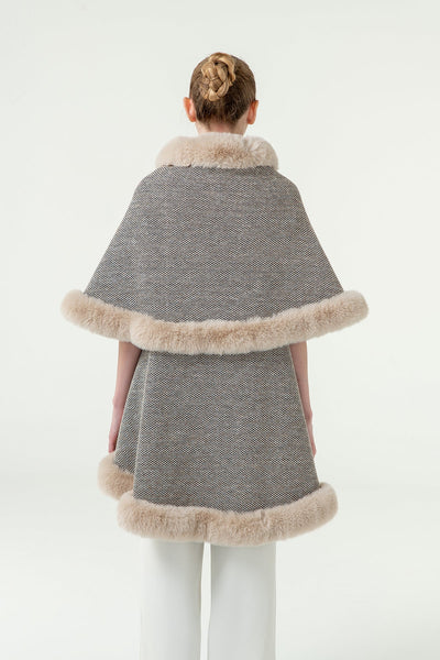 Lucchi Italy Women's Cape - Grey