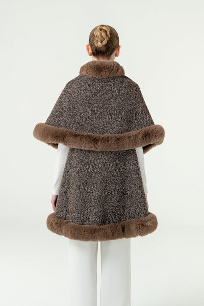 Lucchi Italy Women's Cape - Beige