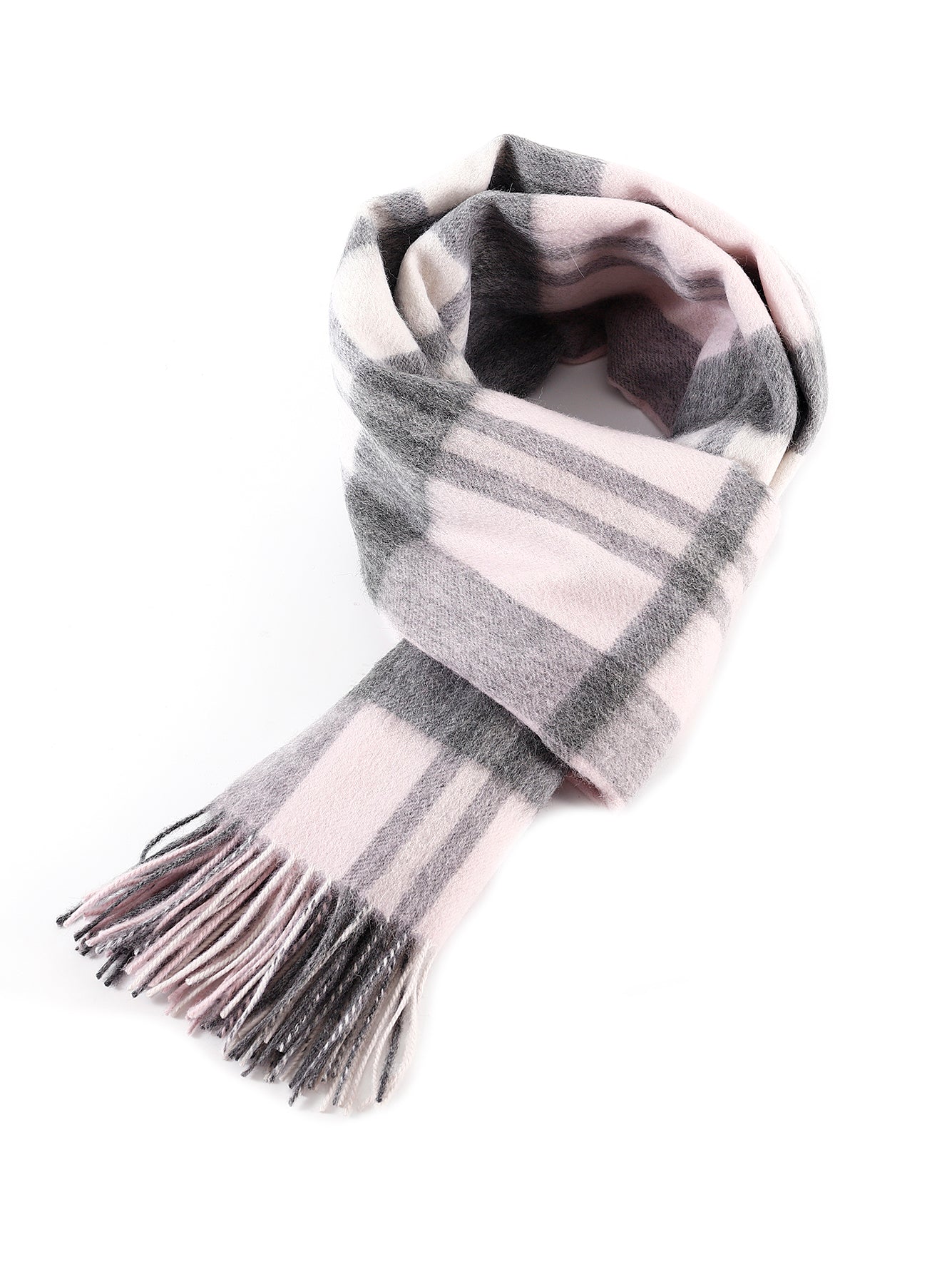 Lucchi Italy DC Pink Stole 100% Pure Lambswool