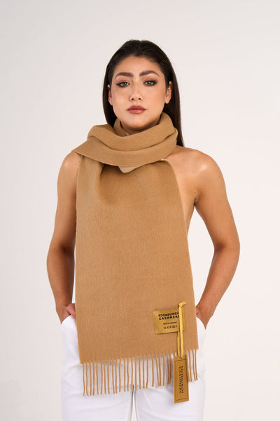 Lucchi Italy designer Scarf Camel