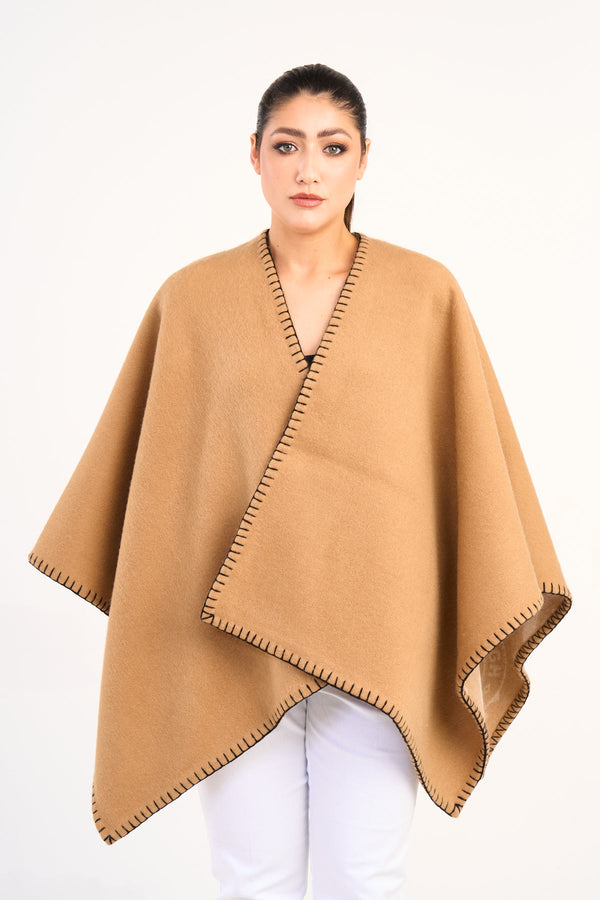 Lucchi Italy Cape EC Reversible Poncho