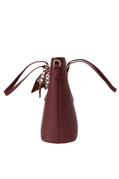 Lucchi Italy Women's Handbag Design - Purple Style 2
