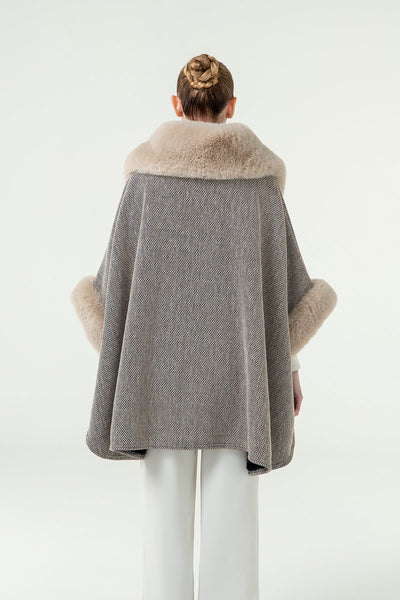 Lucchi Italy Women's Cape - Grey