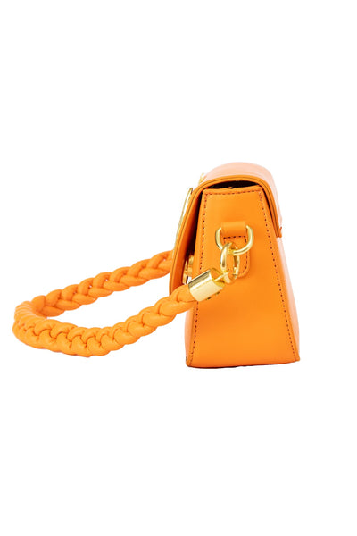 Lucchi Italy Women's Handbag Design - Orange Style 1