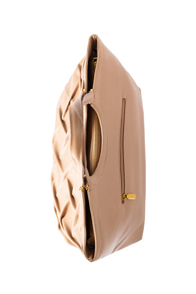Lucchi Italy Women's Handbag Design - Beige Style 1
