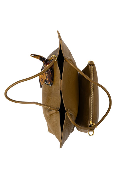 Lucchi Italy Women's Handbag Design - Mustard Style 1