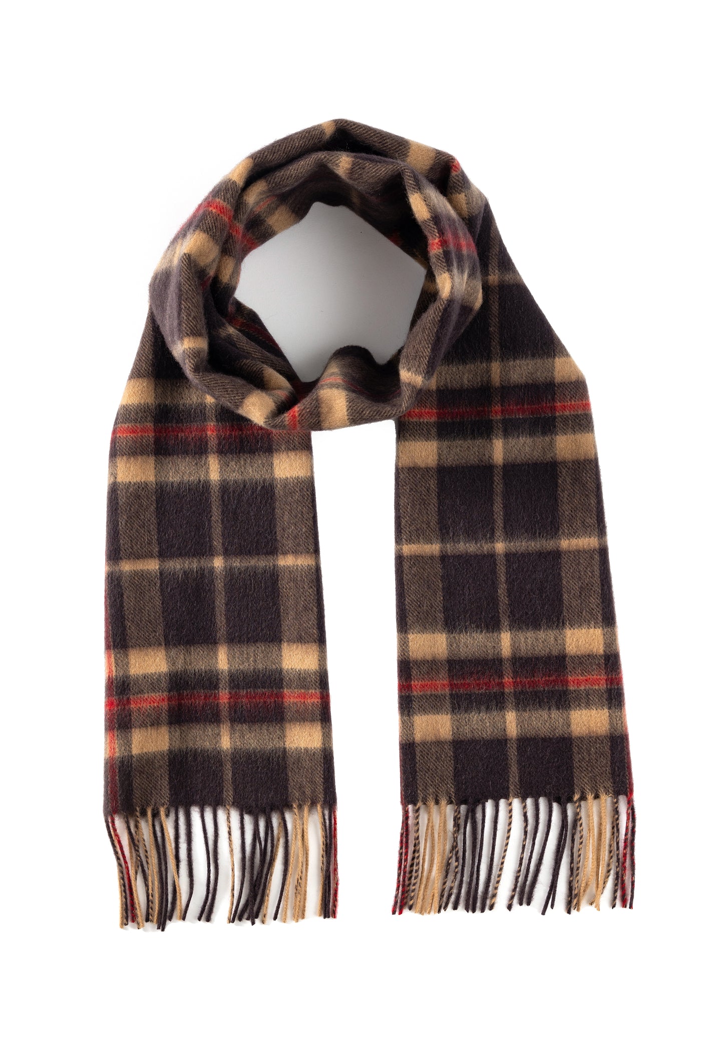100% Pure Lambswool Scarf Thomson Black
