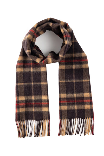 100% Pure Lambswool Scarf Thomson Black