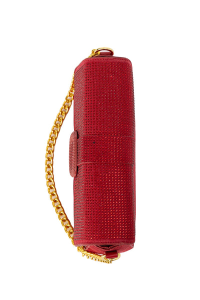 Lucchi Italy Women's Handbag Design - Crystal Red