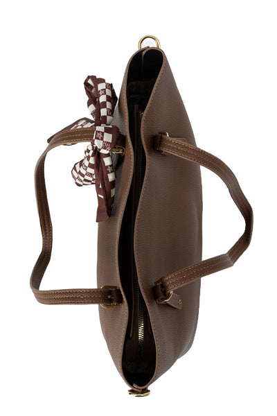 Lucchi Italy Women's Handbag Design - Chocolate Style 2