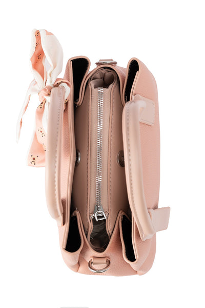 Lucchi Italy Women's Handbag Design - Pink Style 1