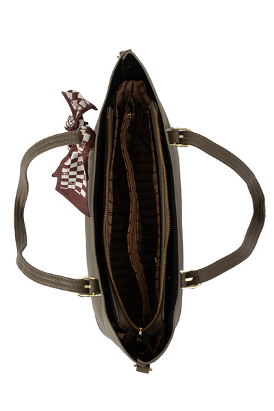Lucchi Italy Women's Handbag Design - Grey Style 3