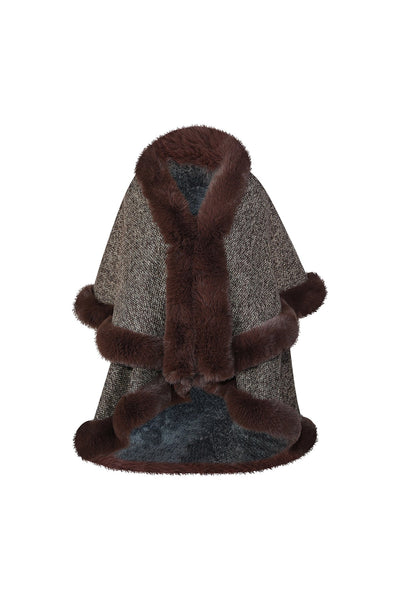 Lucchi Italy Women's Cape - Brown