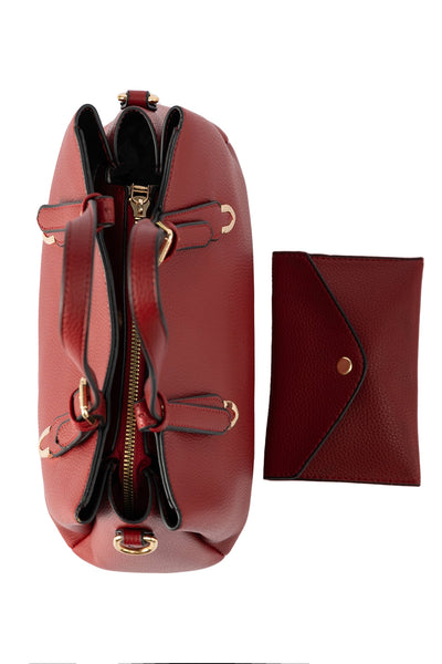 Lucchi Italy Women's Handbag Design - Cherry