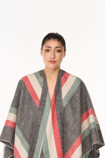 Lucchi Italy Cape Luxury Poncho