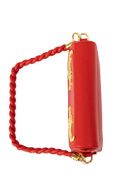 Lucchi Italy Women's Handbag Design - Red Style 1