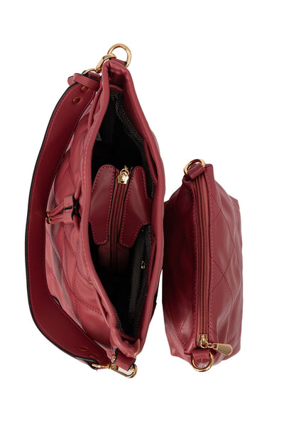 Lucchi Italy Women's Handbag Design - Hot Pink