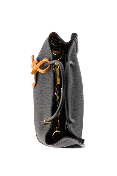 Lucchi Italy Women's Handbag Design - Black Style 8