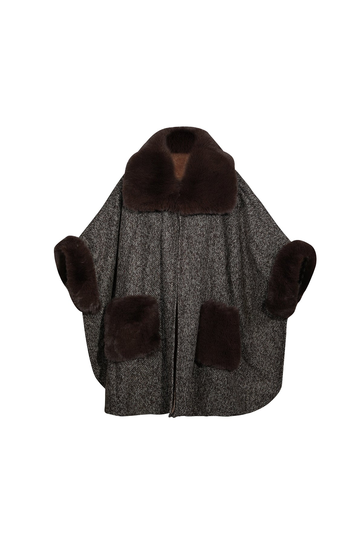 Lucchi Italy Women's Cape - Brown