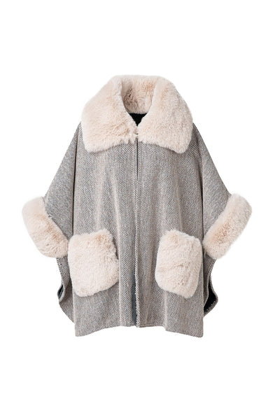 Lucchi Italy Women's Cape - Grey