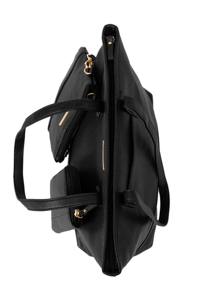 Lucchi Italy Women's Handbag Design - Black Style 4