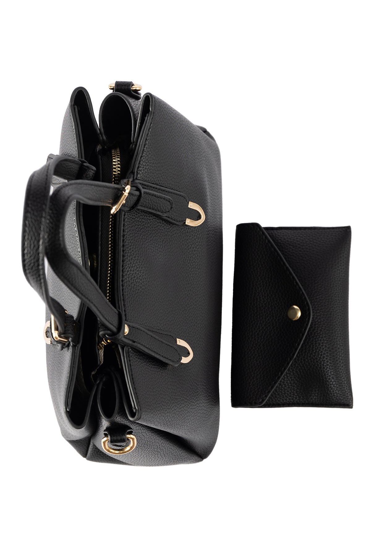 Lucchi Italy Women's Handbag Design - Black Style 12