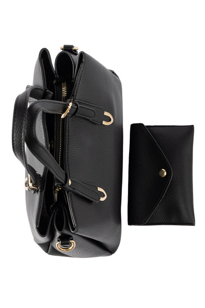 Lucchi Italy Women's Handbag Design - Black Style 12