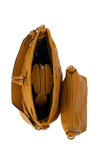 Lucchi Italy Women's Handbag Design - Mustard Style 2