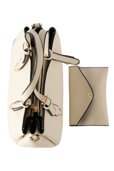 Lucchi Italy Women's Handbag Design - Off White Style 3