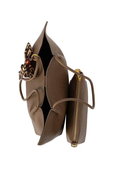 Lucchi Italy Women's Handbag Design - Chocolate Style 3