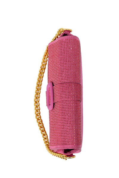 Lucchi Italy Women's Handbag Design - Crystal Hot Pink