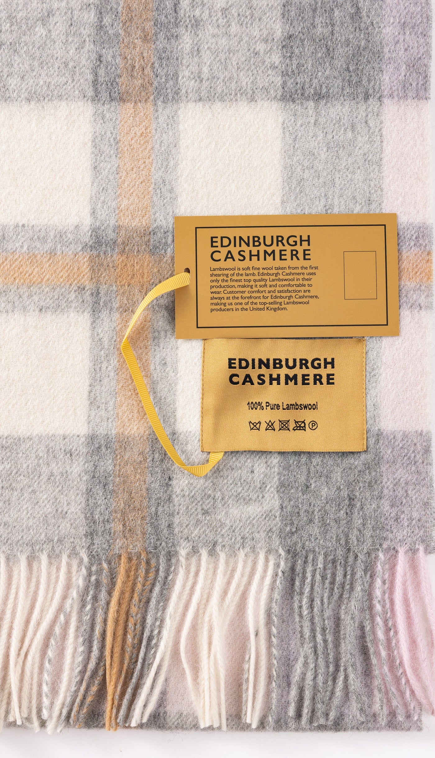 Lucchi Italy Cashmere Scarf Scottish Mackellar Tartan