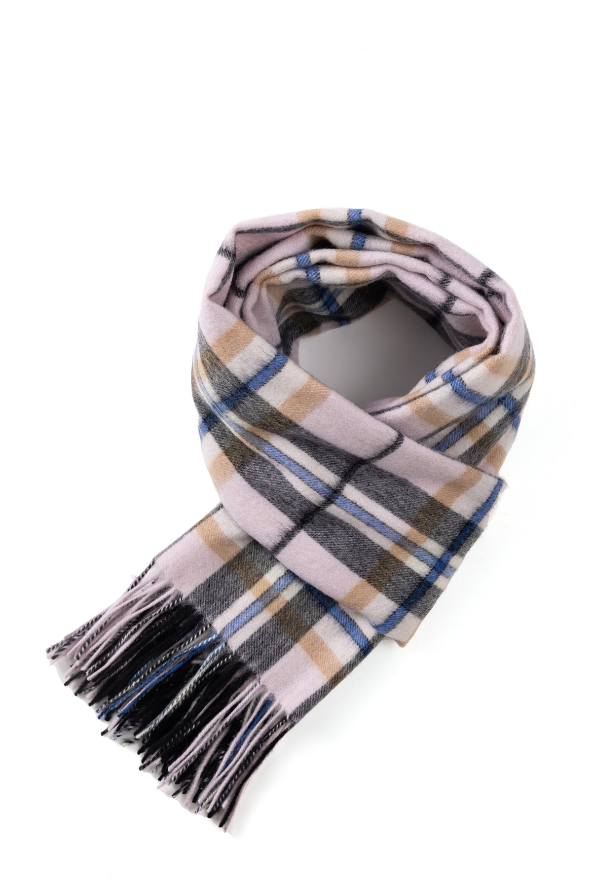 Lucchi Italy Scarf Luxury Exclusive Iconic Design EC Check Oversized