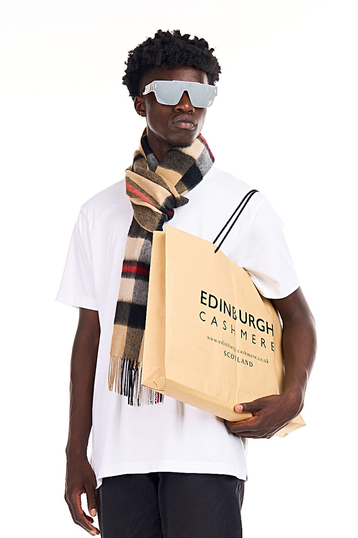 Lucchi Italy Scarf Exclusive Iconic Design DC Scott
