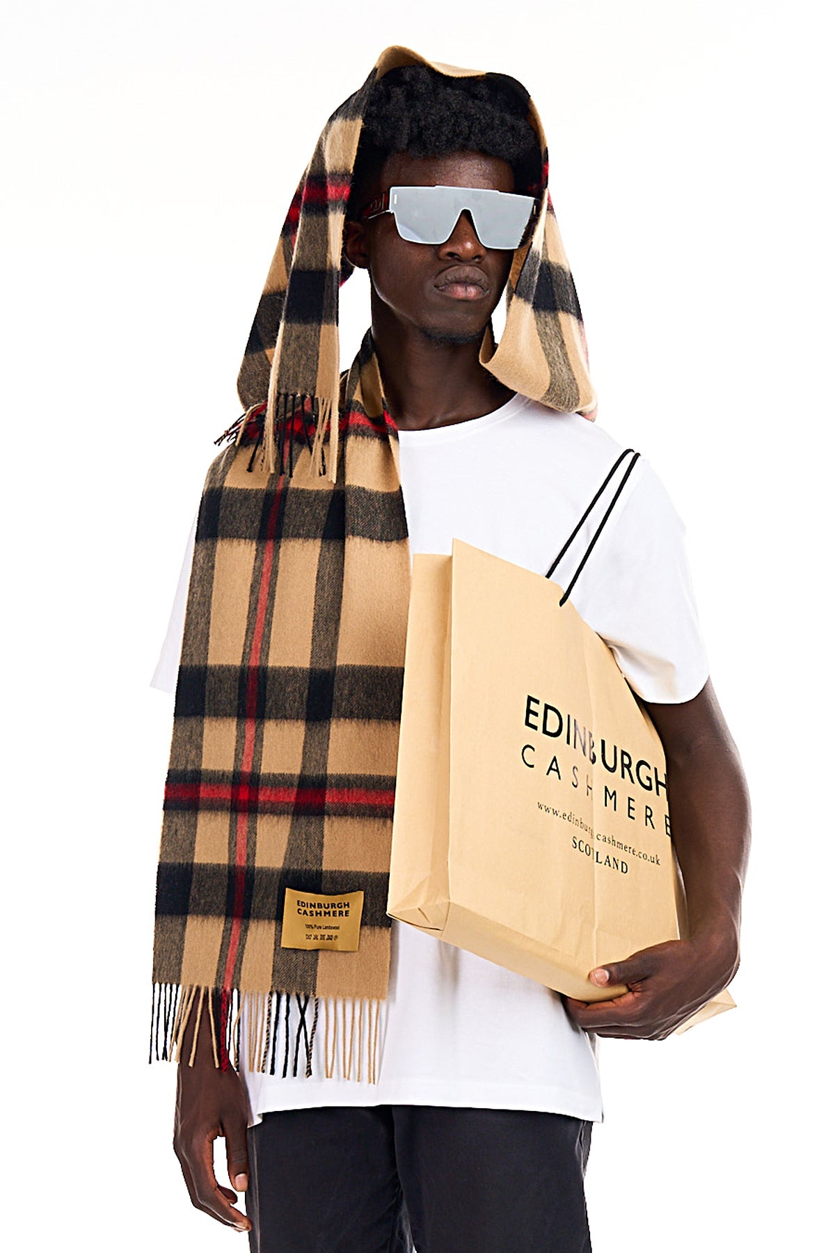 Lucchi Italy Scarf Exclusive Iconic Design DC Scott
