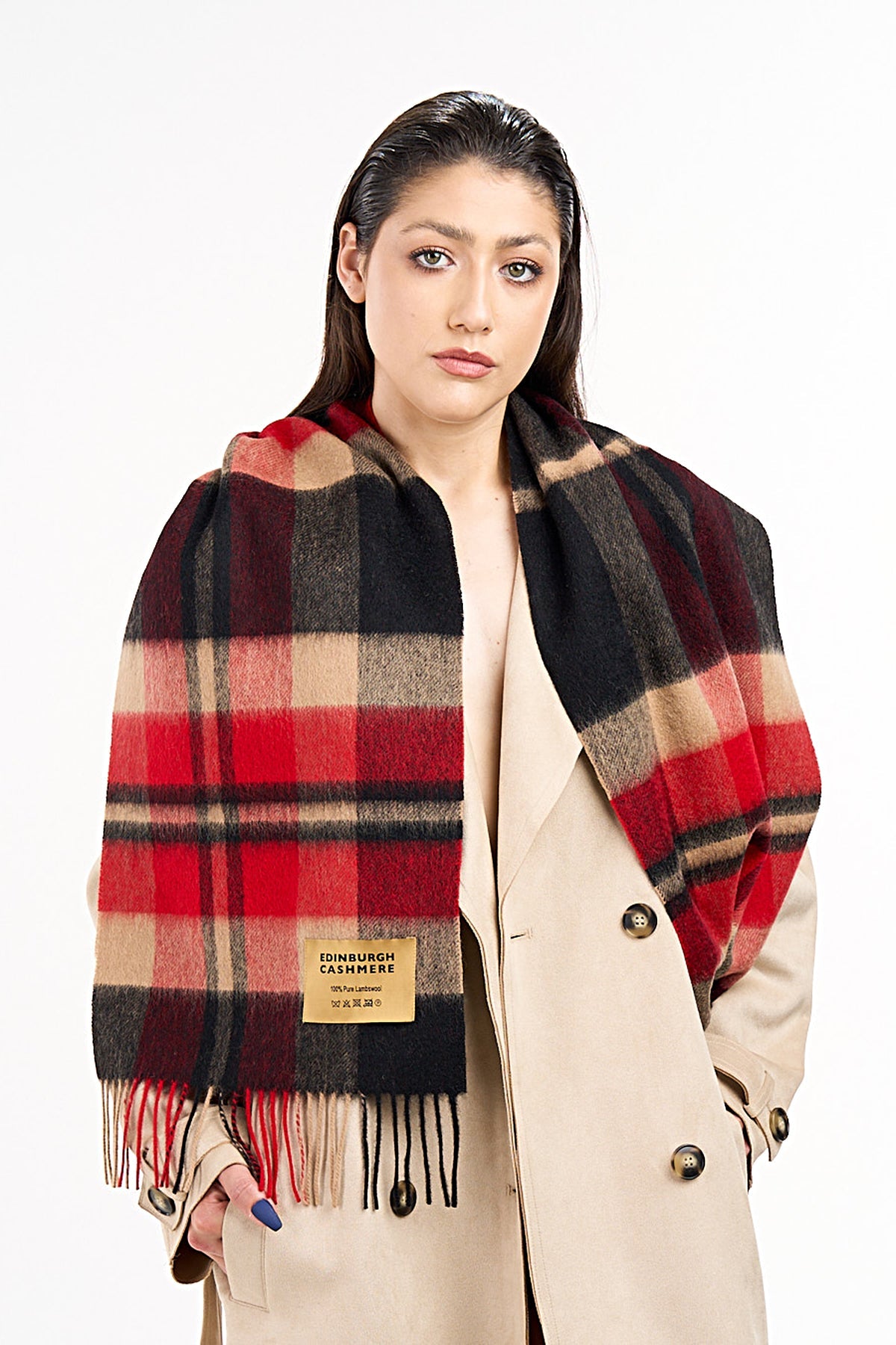 Lucchi Italy Scarf Exclusive Iconic Design DC Scott
