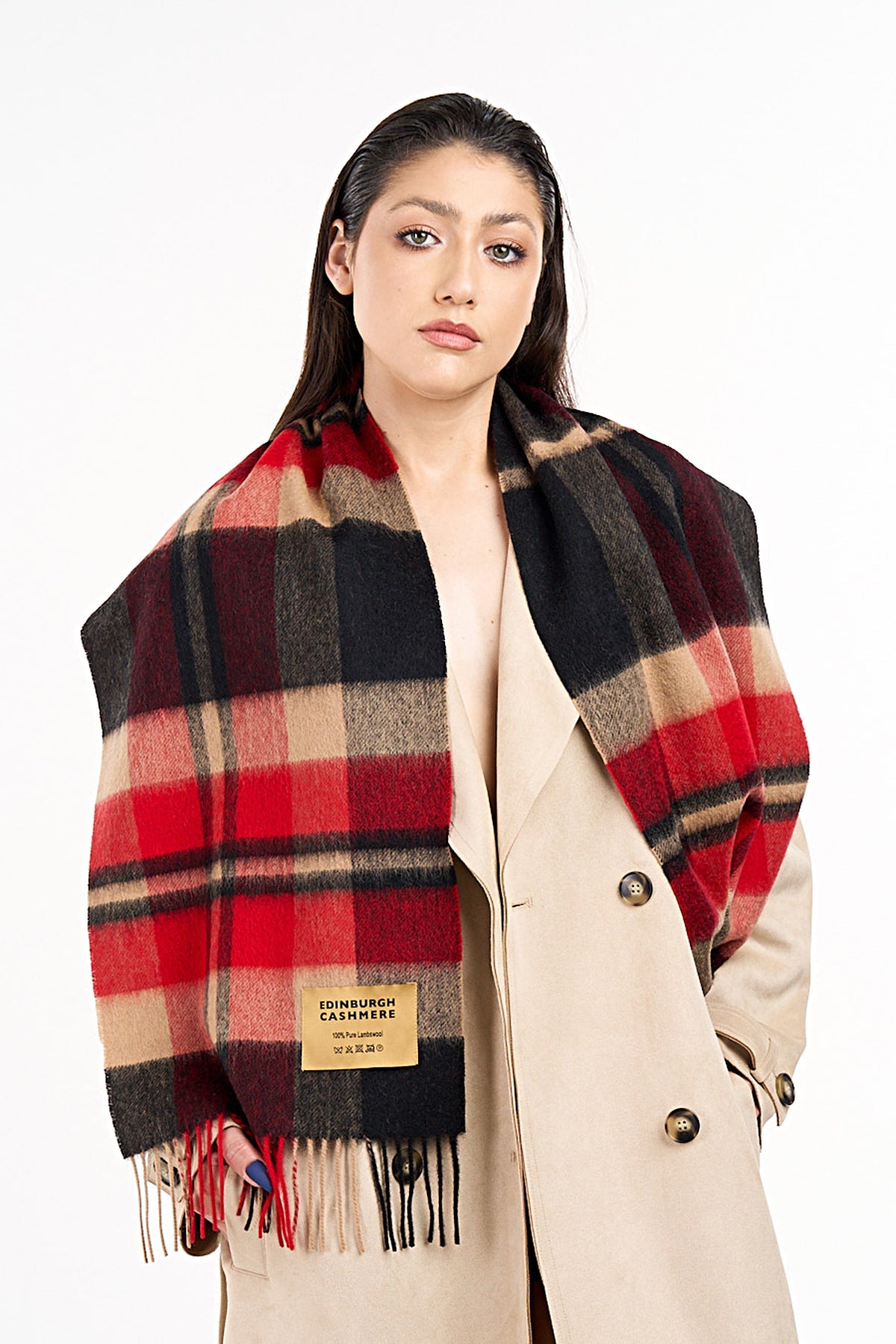 Lucchi Italy Scarf Exclusive Iconic Design DC Scott