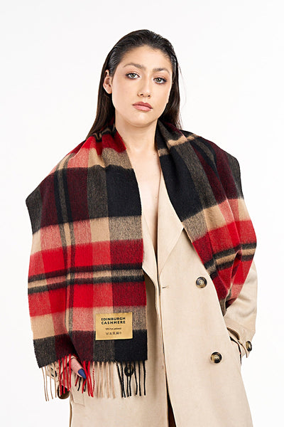 Lucchi Italy Scarf Exclusive Iconic Design DC Scott