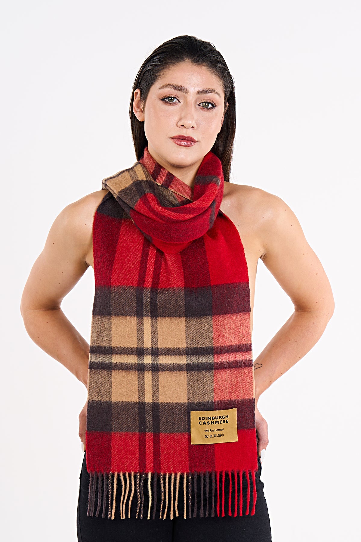 Lucchi Italy Scarf Exclusive Iconic Design DC Scott