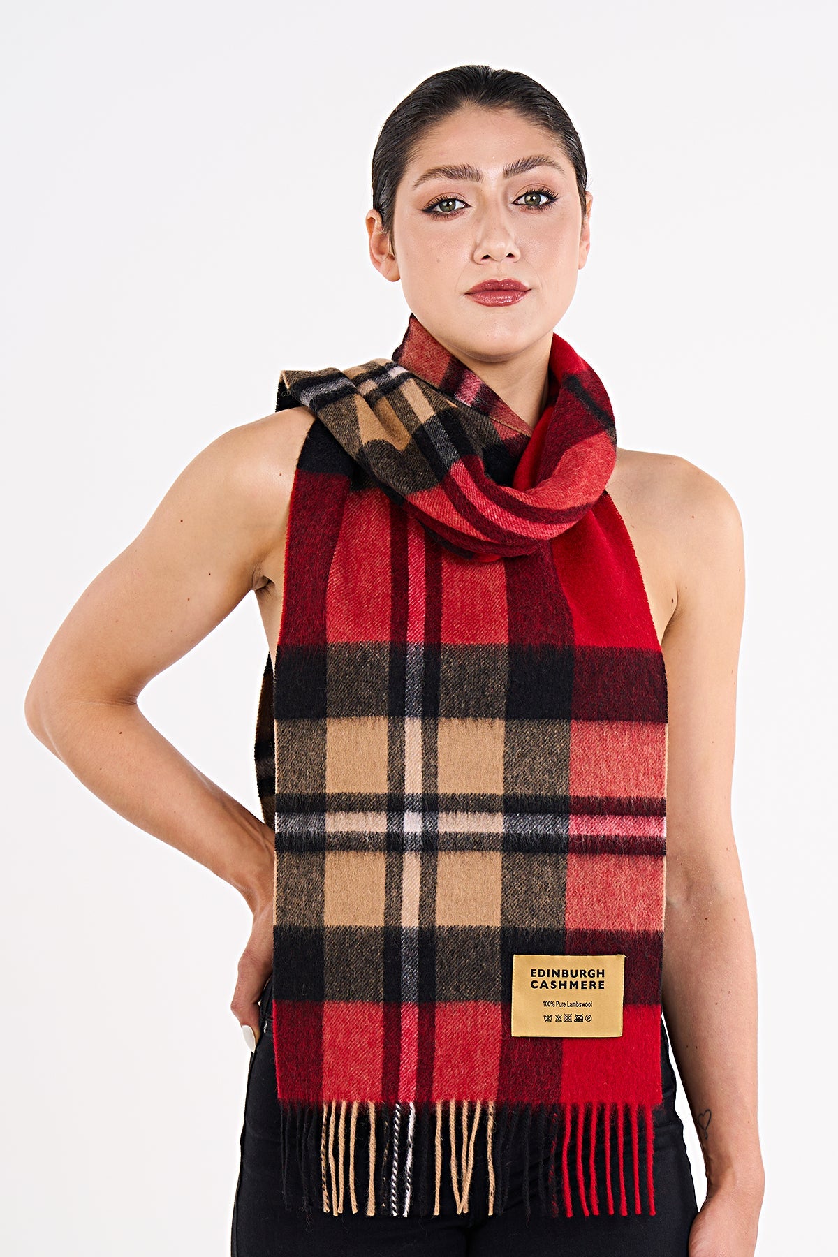 Lucchi Italy Scarf Exclusive Iconic Design DC Scott