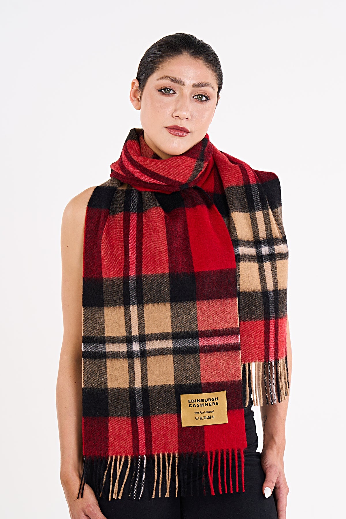 Lucchi Italy Scarf Exclusive Iconic Design DC Scott