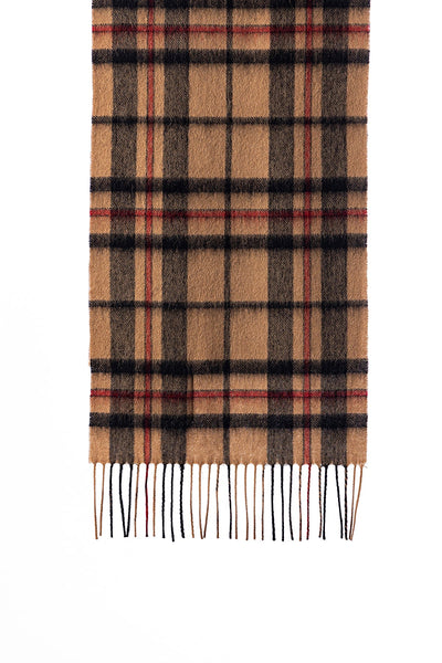 Lucchi Italy Luxury Scarf EC Check Exclusive Iconic Design