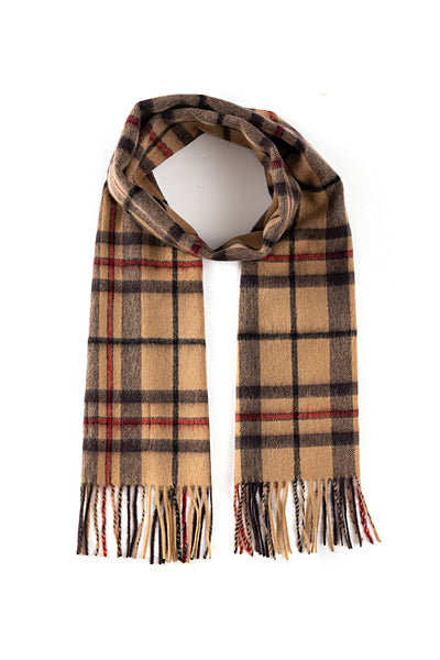 Lucchi Italy Luxury Scarf EC Check Exclusive Iconic Design