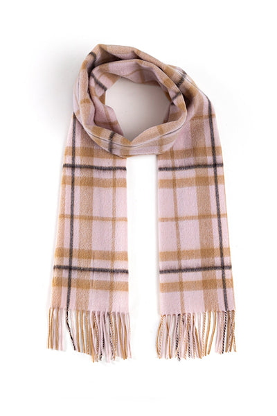 Lucchi Italy Luxury Scarf EC Check Exclusive Iconic Design