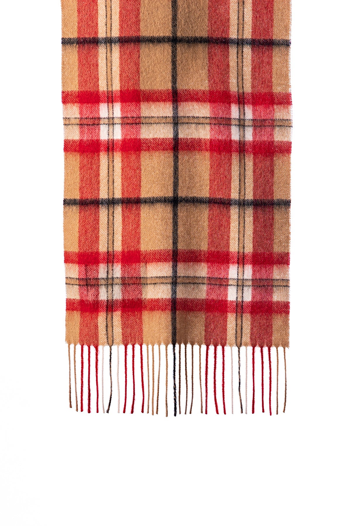 Lucchi Italy Luxury Scarf EC Check Exclusive Iconic Design