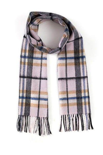 Lucchi Italy Luxury Scarf EC Check Exclusive Iconic Design